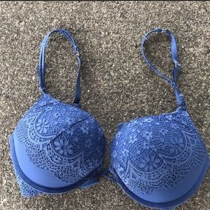 Beautiful Blue Bombshell Bra